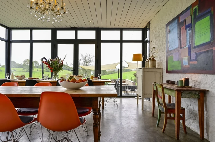 Eetruimte-vakantiehuis-Ardennen