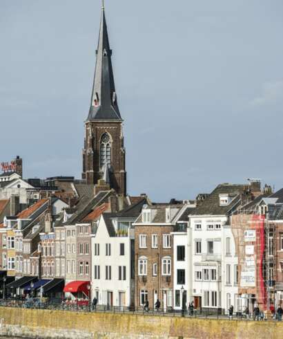 Uitzicht op maas Maastricht