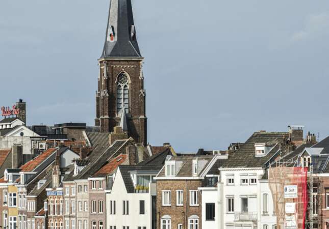 Uitzicht op maas Maastricht