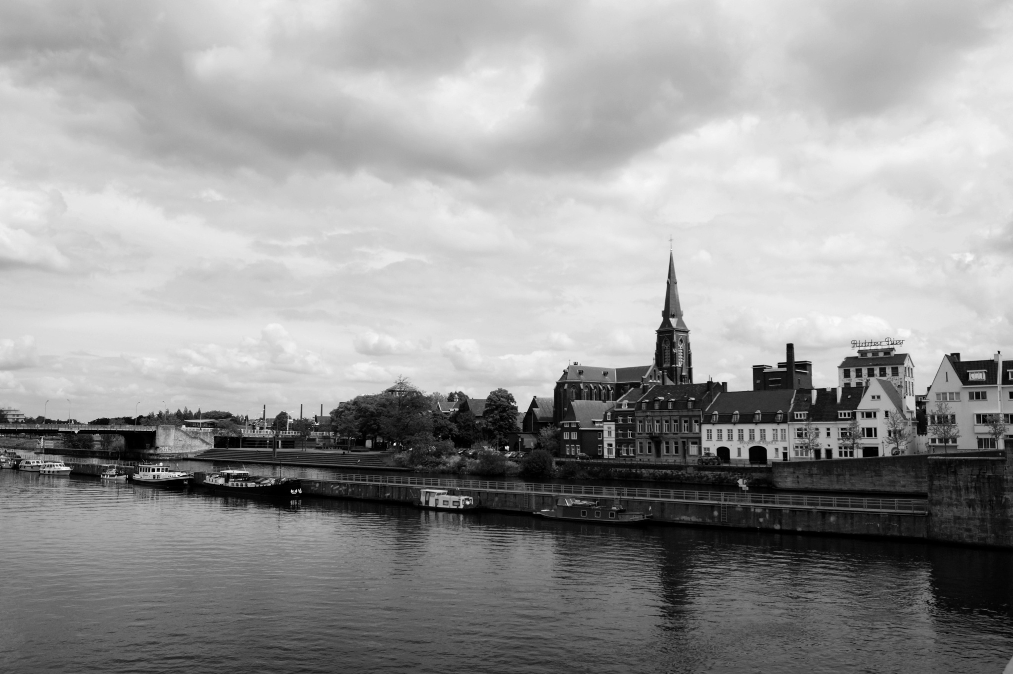 Uitzicht op de Maas