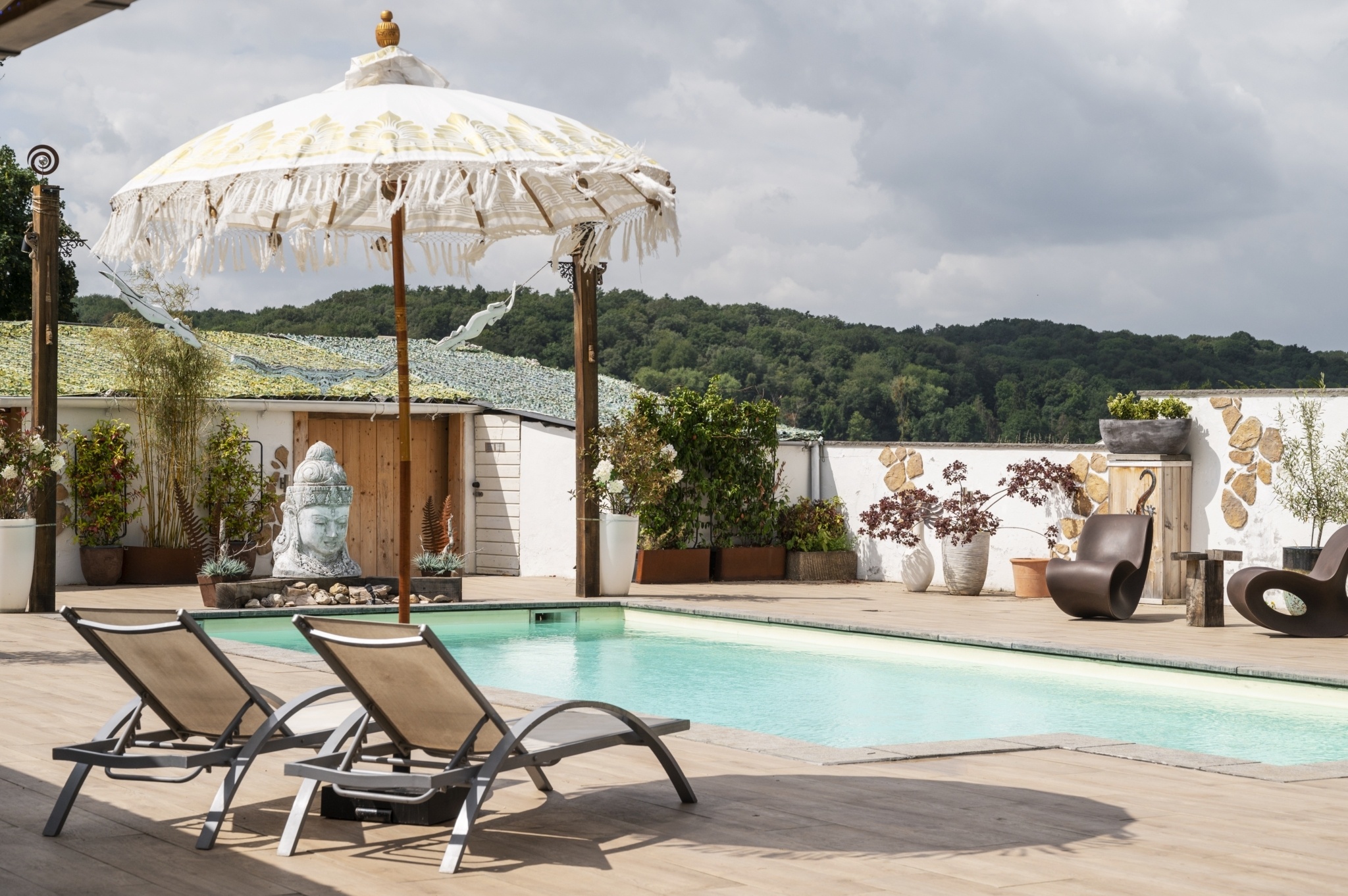 Vakantiewoning La Hacienda met sauna, jacuzzi én zwembad
