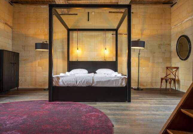 Een heerlijke slaapkamer in Hoeve Lichtenberg om helemaal tot rust te komen.