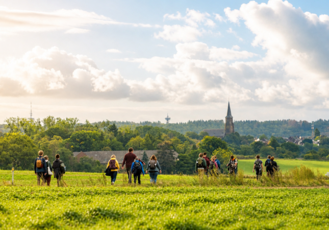 Wandelen door het Heuvelland
